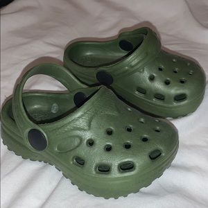 Newborn Green Crocs